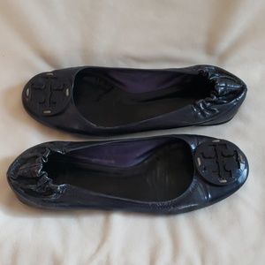 Tory Burch Patent Leather Reva Ballet Flats
